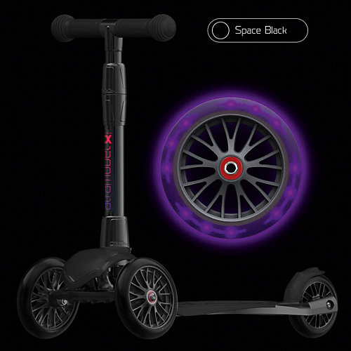 Трехколесный самокат Buggy Boom Alfa Model, черный от Buggy Boom
