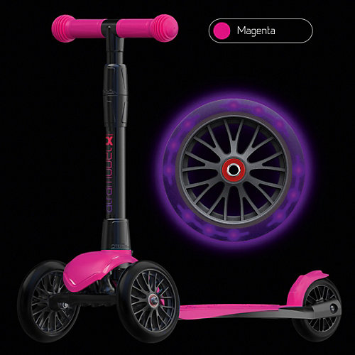 Трехколесный самокат Buggy Boom Alfa Model, фуксия от Buggy Boom