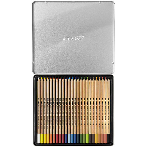 Профессиональные художественные карандаши POLYCOLOR, 24 цветов от LYRA