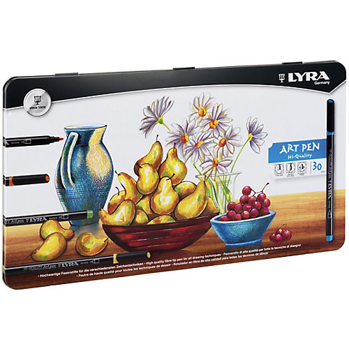 Фломастеры ART PEN художественные, 30 цветов от LYRA
