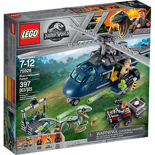 Конструктор LEGO Jurassic World 75928: Погоня за Блю на вертолёте от LEGO