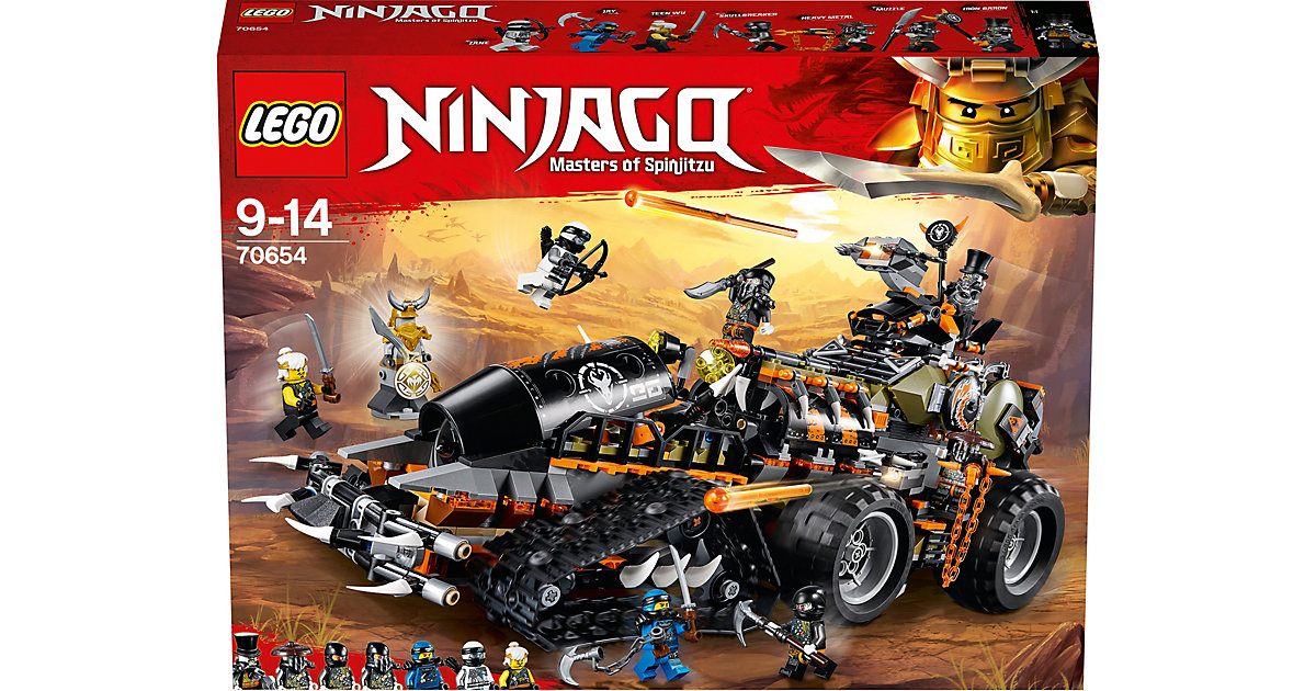 LEGO 70654 Ninjago: Drachen-Fänger