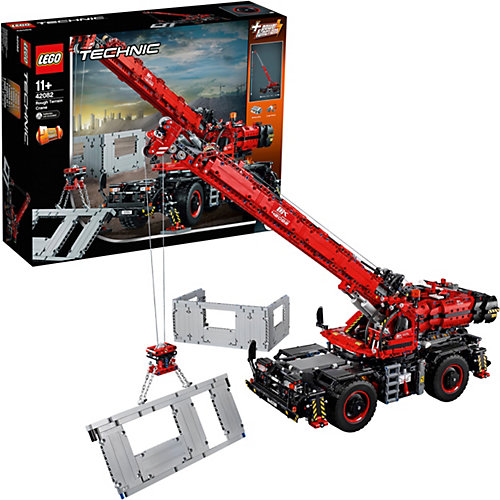 Конструктор LEGO Technic 42082: Подъёмный кран для пересечённой местности от LEGO