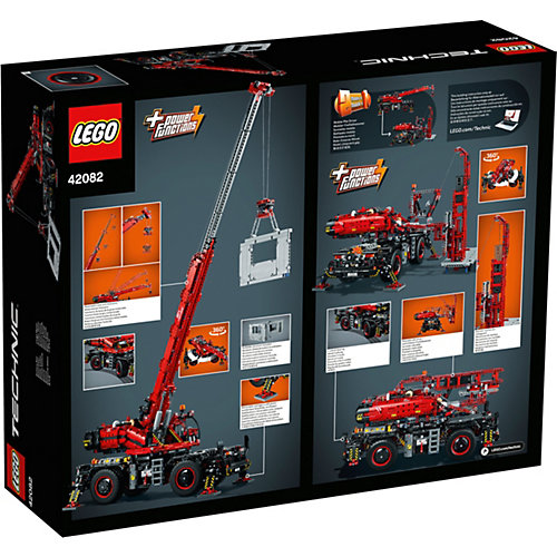 Конструктор LEGO Technic 42082: Подъёмный кран для пересечённой местности от LEGO