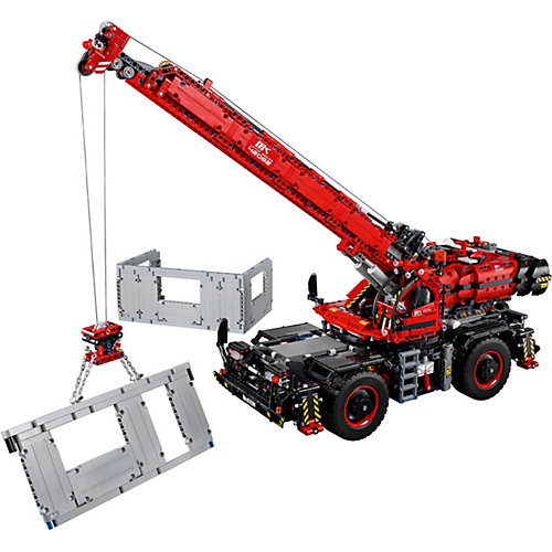 Конструктор LEGO Technic 42082: Подъёмный кран для пересечённой местности от LEGO