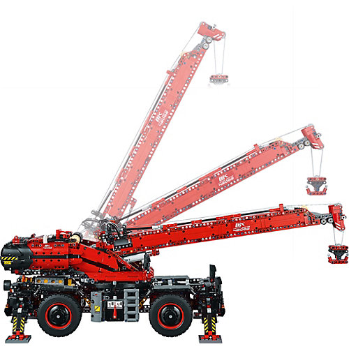 Конструктор LEGO Technic 42082: Подъёмный кран для пересечённой местности от LEGO