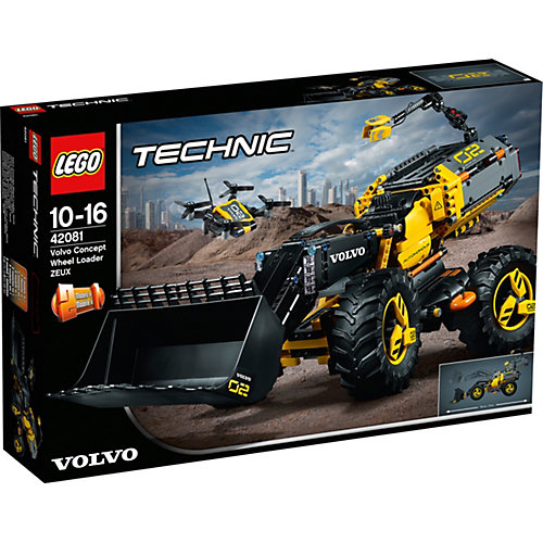 Конструктор LEGO Technic 42081: VOLVO колёсный погрузчик ZEUX от LEGO