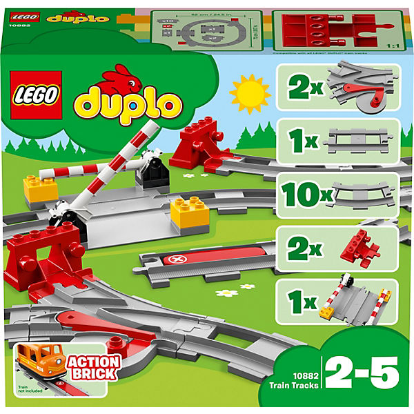 LEGO® DUPLO 10882 Eisenbahn Schienen