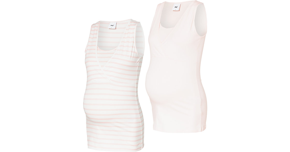 mama-licious · Stilltops MLLEA Doppelpack, Organic Cotton Gr. 42 Damen Kinder mama-licious · Stilltops MLLEA Doppelpack, Organic Cotton Gr. 42 Damen Kinder