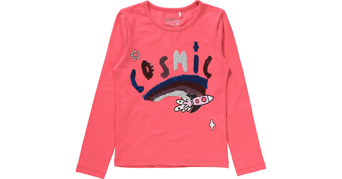 STACCATO · Langarmshirt mit Wendepailletten Gr. 104/110 Mädchen Kleinkinder STACCATO · Langarmshirt mit Wendepailletten Gr. 104/110 Mädchen Kleinkinder