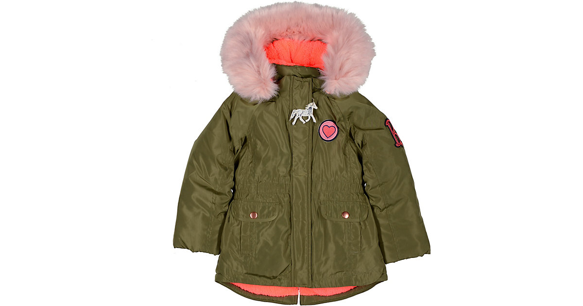STACCATO · Winterjacke mit Kunstfellkapuze Gr. 116/122 Mädchen Kinder STACCATO · Winterjacke mit Kunstfellkapuze Gr. 116/122 Mädchen Kinder