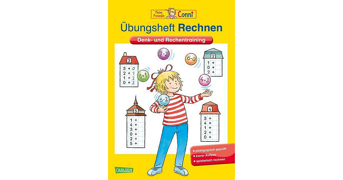 Spielzeug: Carlsen Verlag Buch - Meine Freundin Conni: Übungsheft Rechnen