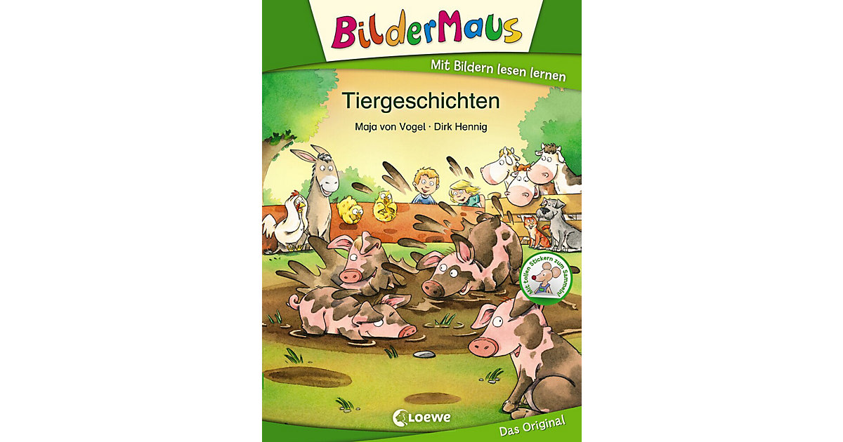 Buch - Bildermaus: Tiergeschichten, 1. Klasse