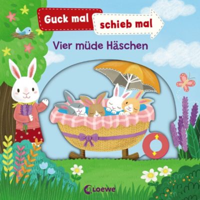 Buch - Guck mal, schieb mal!: Vier mde Hschen