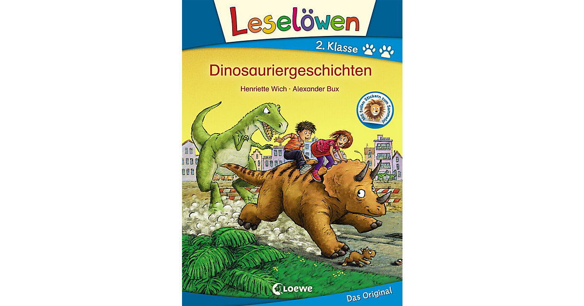 Buch - Leselöwen: Dinosauriergeschichten, 2. Klasse