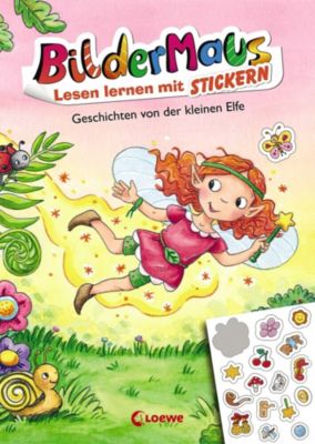 Buch - Bildermaus: Lesen lernen mit Stickern - Geschichten von der kleinen Elfe, 1. Klasse