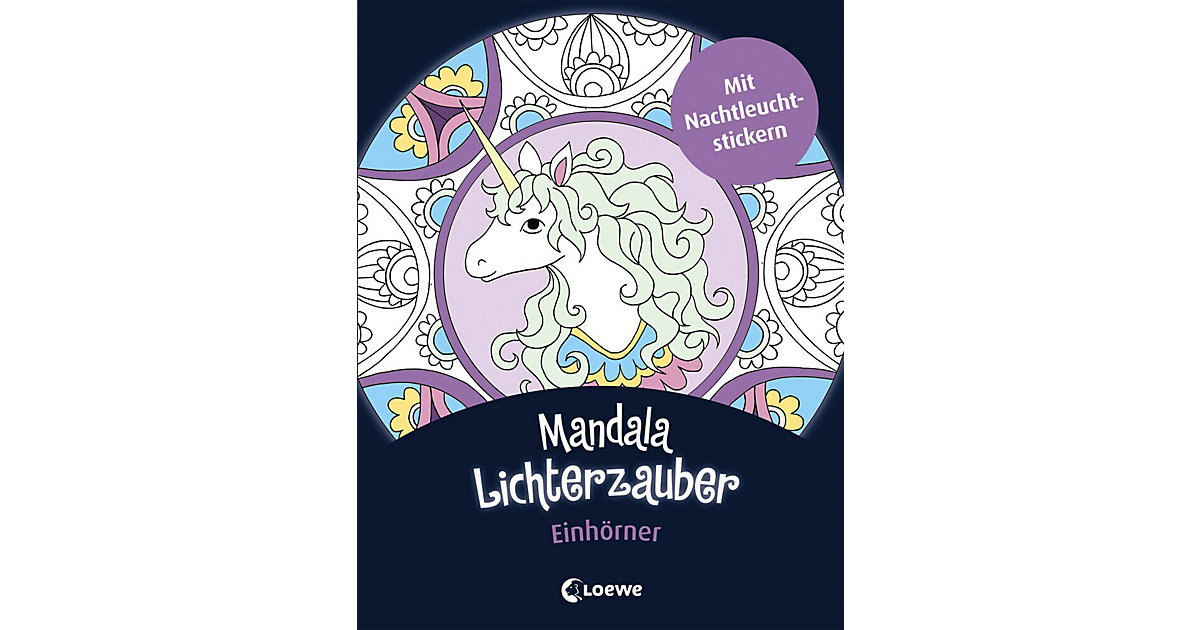 Buch - Mandala-Lichterzauber: Einhörner