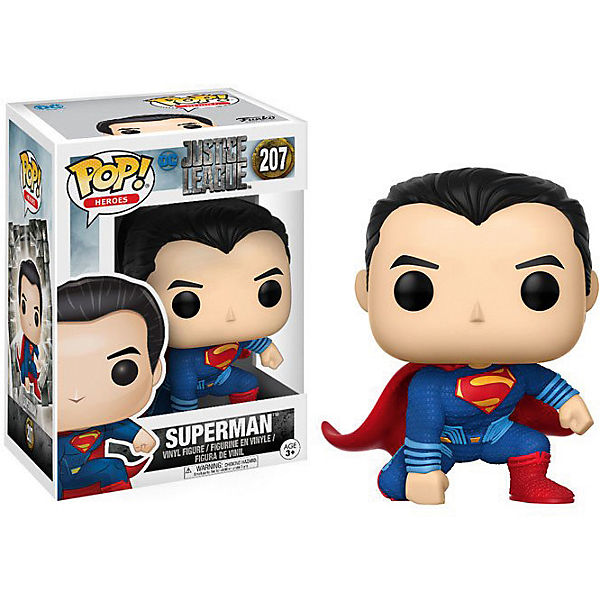 Funko POP! Heroes Sammelfigur: Justice League Movie - Superman, Marvel Heroes Funko POP! Heroes Sammelfigur: Justice League Movie - Superman, Marvel Heroes