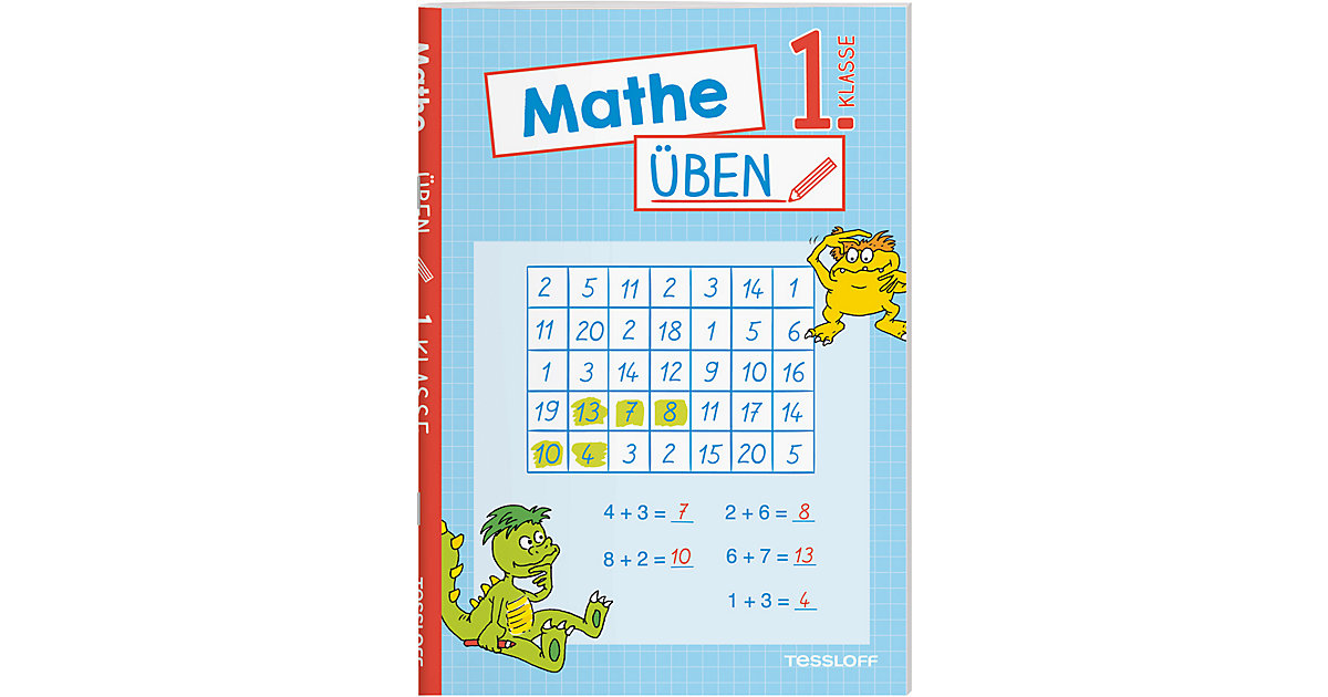 Spielzeug: Tessloff Verlag Buch - Mathe üben 1. Klasse