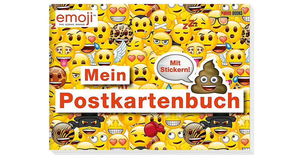 Buch - Emoji: Mein Postkartenbuch