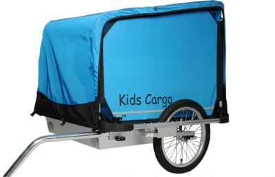 Fahrradanhänger KidsCargo L, blau