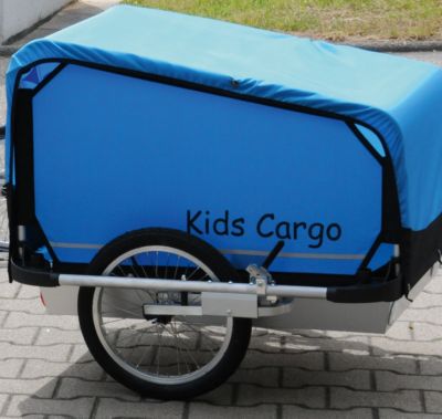 Fahrradanhänger KidsCargo M, blau