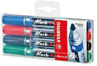 Набор перманентных маркеров Stabilo "Mark-4-All" 1,5-2,5 мм, 4 шт