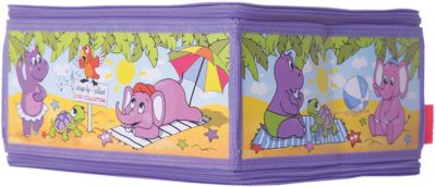 Кофр для хранения VALIANT с застёжкой-молнией, 30*28*15 см,  ВЕСЁЛАЯ АФРИКА