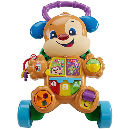 Разивающие ходунки-каталка Fisher-Price Учёный щенок от Mattel