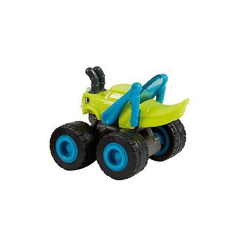 Маленькая машинка Fisher-Price "Вспыш и чудо-машинки" Грузовик-кузнечик от Mattel