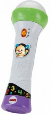 Интерактивная игрушка Fisher-Price "Смейся и учись" Микрофон Учёного щенка