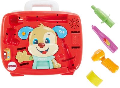 Интерактивная игрушка Fisher-Price Медицинский набор Ученого Щенка
