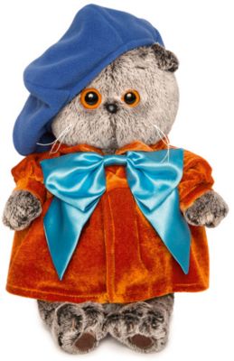 Мягкая игрушка Budi Basa Кот Басик художник, 22 см