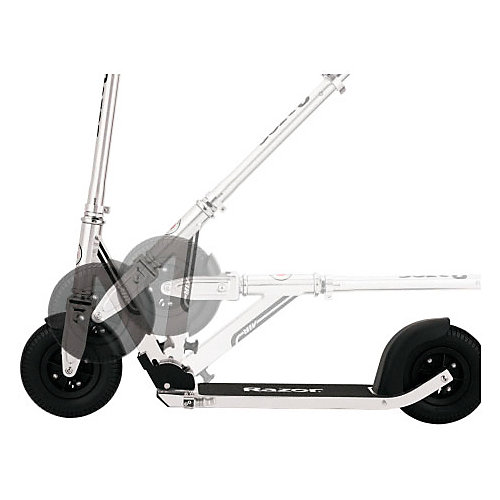 Двухколесный самокат Razor A5 AIR, серебряный от Razor