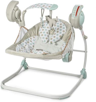 Электрокачели Baby Care "Flotter", кремовые