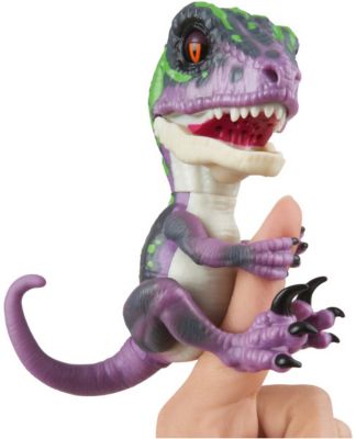 WOWWEE - Fingerlings Untamed Dino Baby Velociraptor Razor lila violett