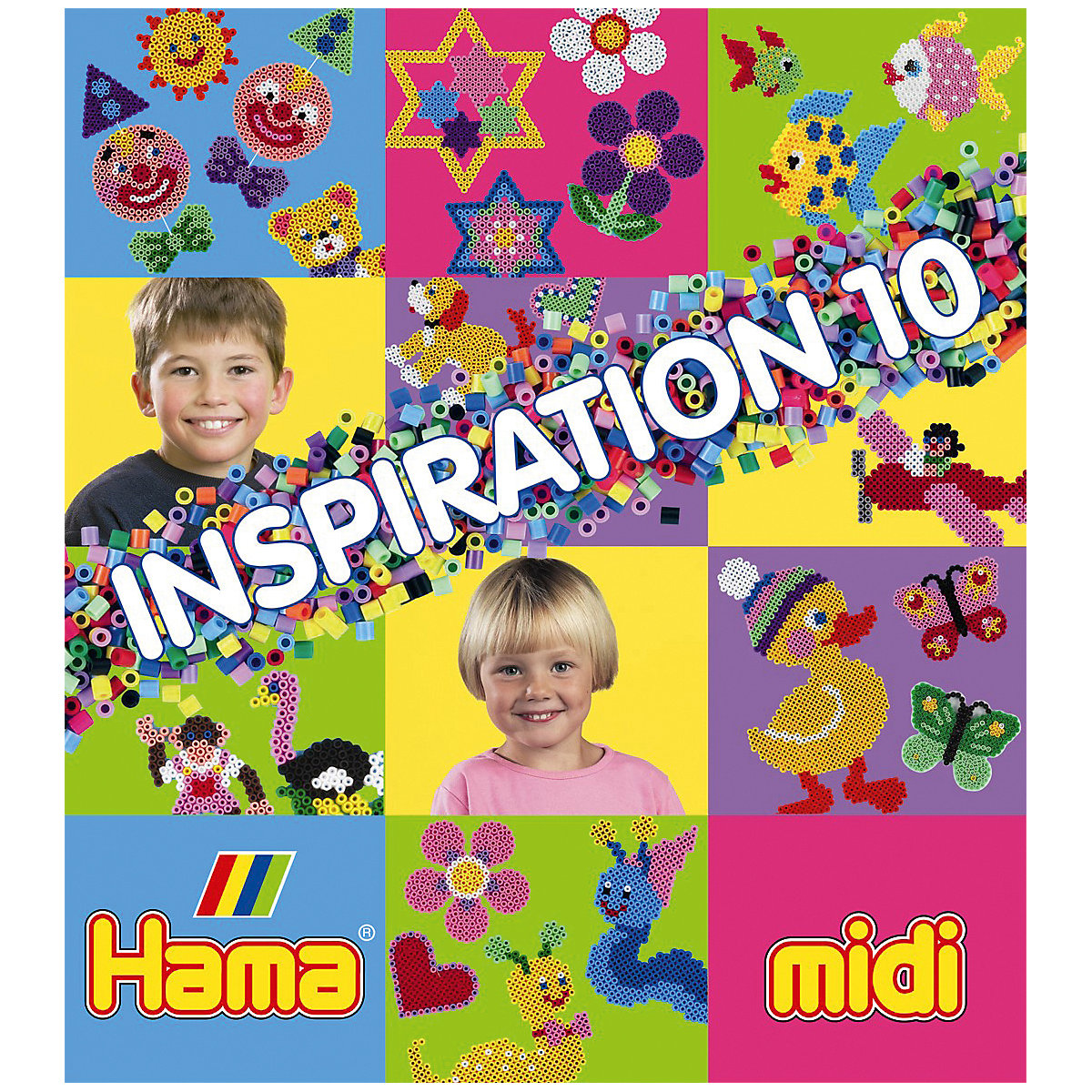 Hama Perlen HAMA 399-10 midi Inspirationsheft Nr. 10