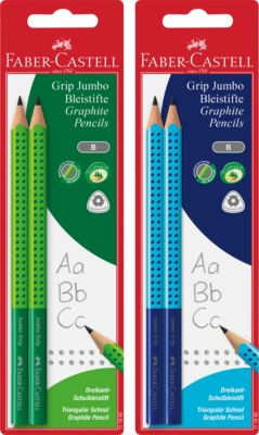 Bleistift Jumbo Grip 2er BK Boys