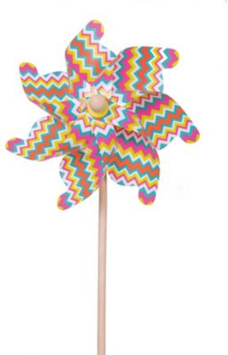 Ветрячок Fresh Trend "Цветные линии", 75 см