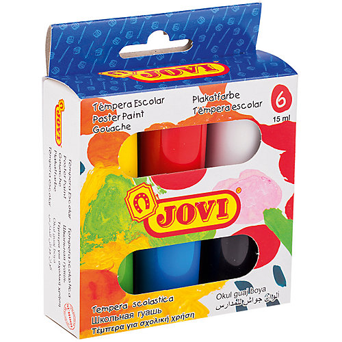 Гуашь JOVI, 6 цветов от JOVI