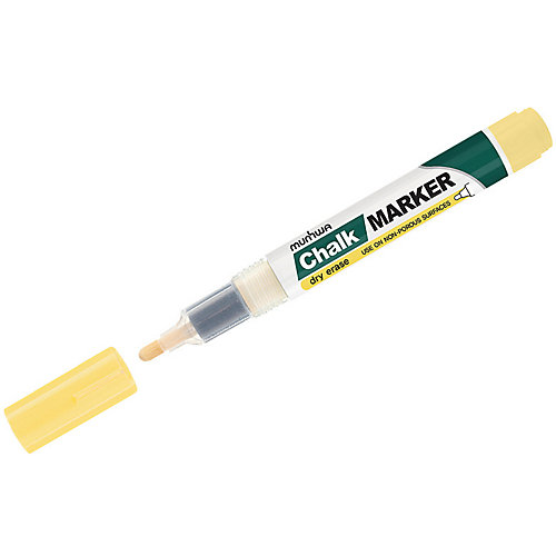 Меловой маркер MunHwa «Chalk Marker», желтый