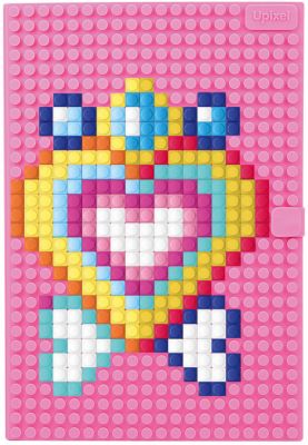 Пиксельный блокнот Upixel «notebook», розовый