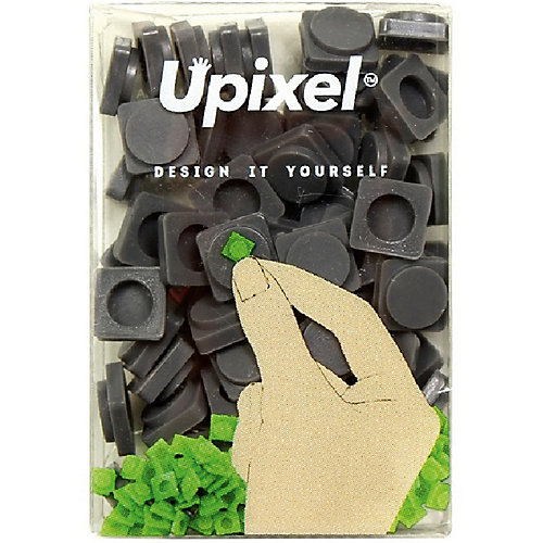 Пиксели маленькие Upixel, темно серый - серый от Upixel