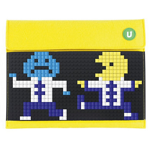 Пенал-косметичка Upixel «Sono Envelope clutch», желтый-черный - желтый от Upixel