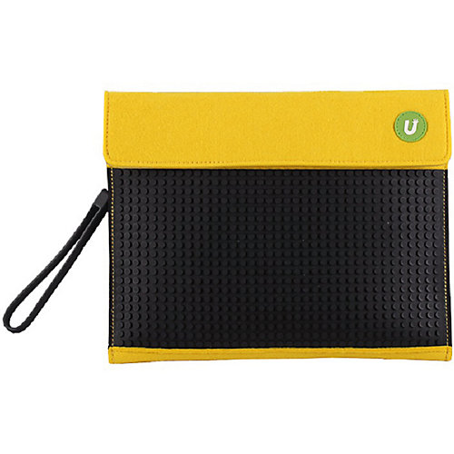 Пенал-косметичка Upixel «Sono Envelope clutch», желтый-черный - желтый от Upixel
