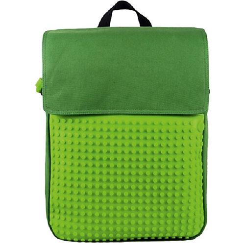Пиксельный рюкзак Upixel «Canvas Top Lid pixel Backpack», зеленый - темно-зеленый от Upixel