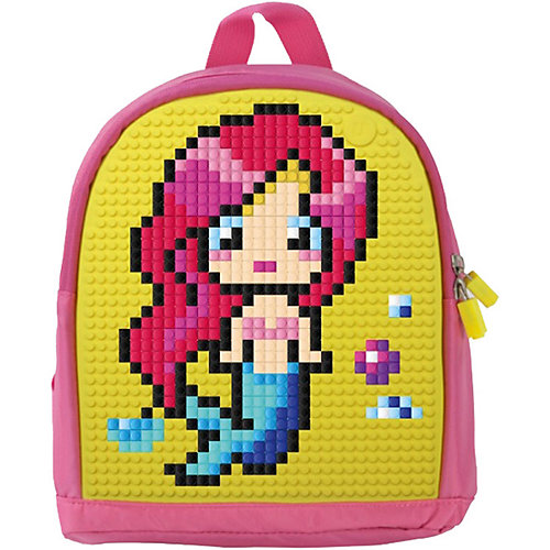 Мини рюкзак Upixel «Mini Backpack», розовый-желтый - розовый от Upixel