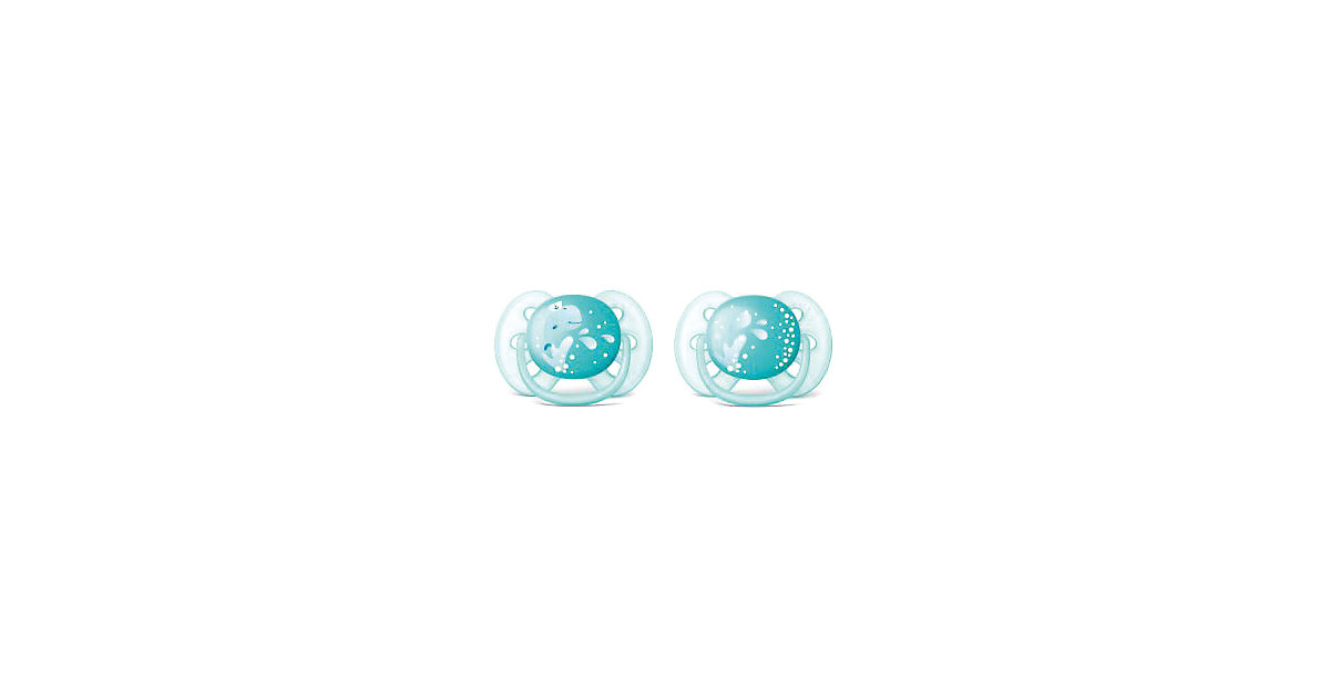 Philips AVENT · Schnuller Ultra Soft, Gr.2 Jungen, 2er Pack Philips AVENT · Schnuller Ultra Soft, Gr.2 Jungen, 2er Pack