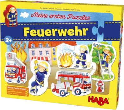 Meine ersten Puzzles - Feuerwehr, Haba | myToys