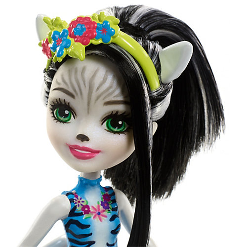 Кукла Enchantimals "С большими зверюшками" Зелена Зебра и Хуфит от Mattel